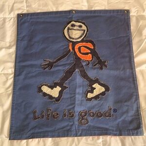 Life is Good Wall Hanging—thick cotton double sided